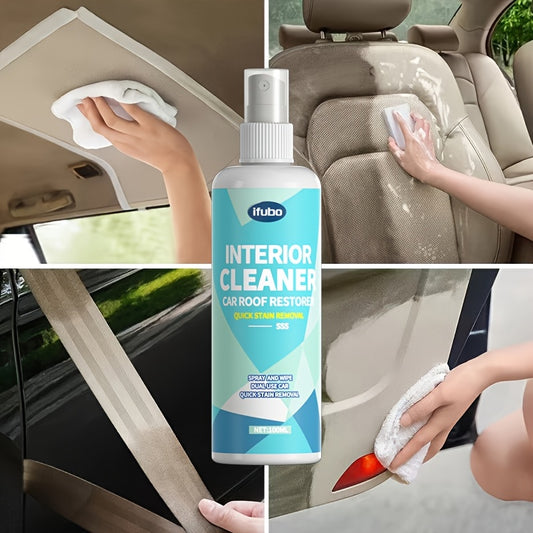 🧼 ინტერიერის ჭერის აღდგენის სპრეი – pH ნეიტრალური გამწმენდი ავტომობილის სავარძლებისა და ჭერისთვის (500 მლ)